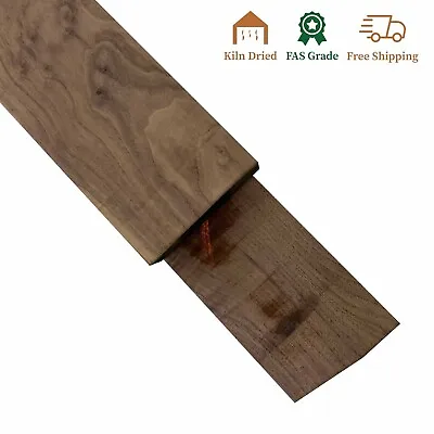 Black Walnut 8/4 Lumber Board I FAS Grade | 50 Bd. Ft | Rough Sawn | Kiln Dried • $1727.44