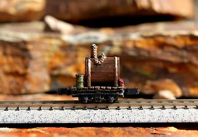 1 N Scale Lil Butler MK5 Logging Mining Train Painted Old West Water Tank Car • $28