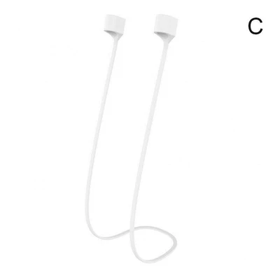 $2.11 • Buy Red Magnetic Silicone Anti-Lost Loop Sport Strap Rope For Airpods Earphone N7F