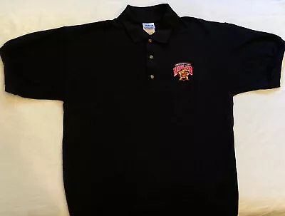 NEW University Of Maryland Black Polo Shirt  • $13.95