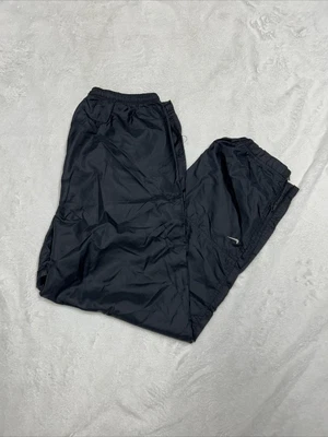 $24.99 • Buy Vintage Nike Windbreaker Nylon Pants White / Black Logo Size XL 16-18 White Tag