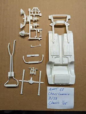 Amt 68 Chevy Camaro Chassis Is Unbuilt Without Instructions!! 1/25 • $6