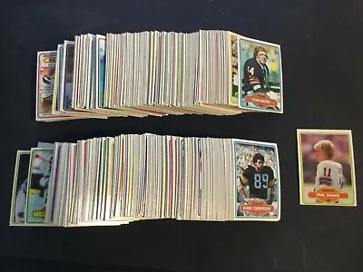 1980 Topps Football COMPLETE Card Set 1-528 (Phil Simms RC Payton) • $159.99