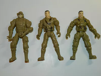 3 Pcs Desert Trooper Army Military Action Figures 4  Origin Unknown • $15