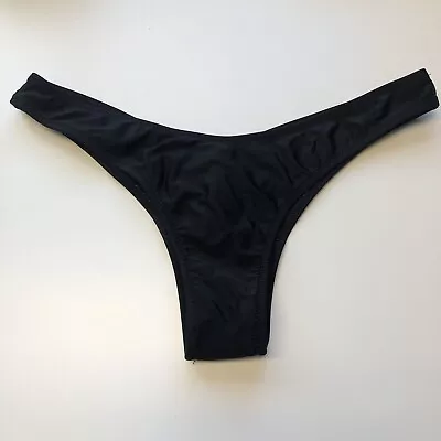 Zaful Women’s Black Bikini 👙 Bottom Sexy Rouched Size 8 Small • $5.99