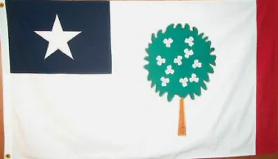 MISSISSIPPI REPUBLIC MAGNOLIA TREE FLAG NEW 3x5ft Better Quality Usa Seller • $5.88