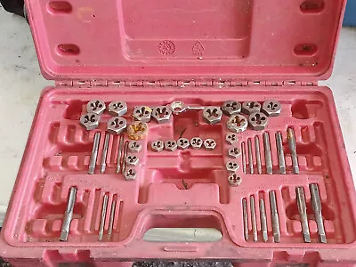 (40+ Pc) Mac Tools Combination SAE & Metric Tap & Hex Die Set TD76 INCOMPLETE • $0.06