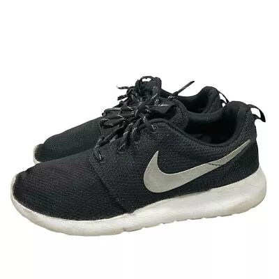 Nike Roshe Run One Black Runners Sneakers Size 7W  • $30