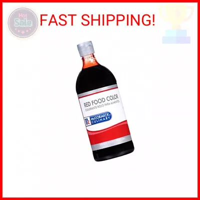 McCormick Culinary Red Food Coloring 32 Fl Oz - One Bottle Of Red Food Dye With • $19