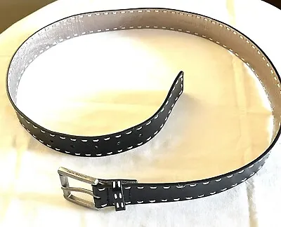 Michael Kors Women's Black Belt With The Logo 40 Inches Long • $8