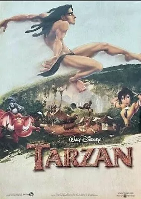 Tarzan-27x40 SINGLE SIDED ORIGINAL MOVIE POSTER • $25.50