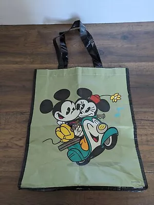 Disney's Mickey And Minnie Mouse New  Animation Kiss & Vespa Tote Reusable Bag • $7.50