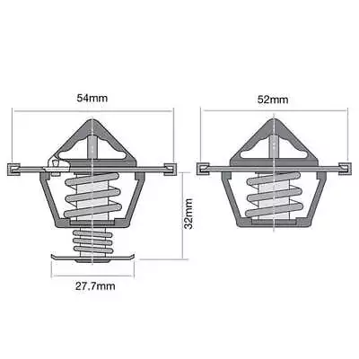 Tridon Thermostat Pair (High Flow) TTP1 • $46.37