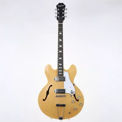 Epiphone 1965 Casino Elitist Natural Made In Japan Hollow Body Electric Guitar • $2517