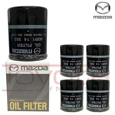 4 Pack Genuine OEM Mazda Tokyo Engine Oil Filter N3R1-14-302 Roki • $37.99