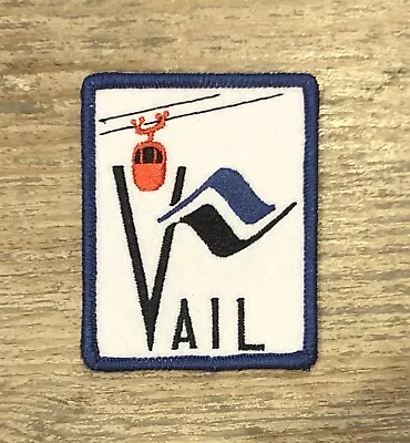$14.95 • Buy Retro Vail Ski Resort Chairlift Patch