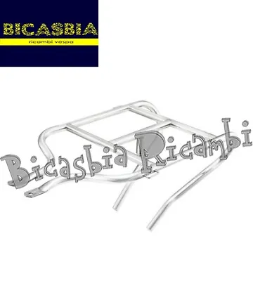 17597 - Lamretta 125 150 200 Dl / Gp Rear Luggage Rack - Gp Sil - 200 Jet  • £79.16