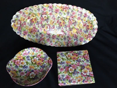 £25.99 • Buy James Kent Du Barry Chintz Items X 3