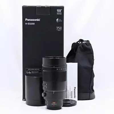 P PANASONIC Leica DG ELMARIT 200mm F2.8 POWER No Teleconverter [Excellent++] • $1206