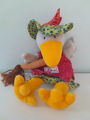 Sigikid German Puppet Plush Stork Bird Witch Hat & Broom Kid's Theatre Toy • $25