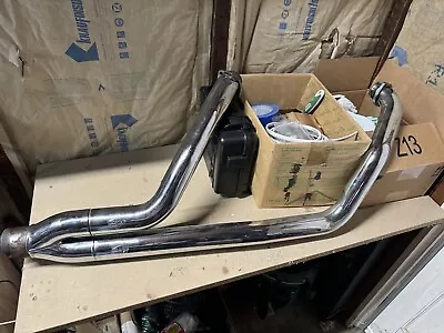 Harley Electraglide 2 Into 1 Exhaust Headpipe Vance And Hines Fits 1997 To 2006 • $299