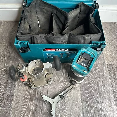 Makita DRT50Z 18V LXT Brushless Cordless Router Laminate Trimmer With Plunge... • £200