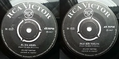 Sylvie Vartan Ce Jour-la/dis-lui Qu'il Revienne 1967 Spanish-sung! Chilean Only! • $50.53