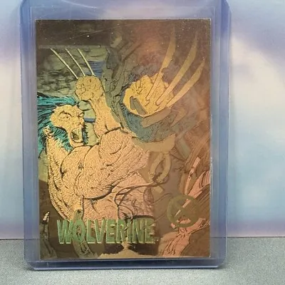 1992 Impel Marvel X-Men Series 1 Wolverine Hologram #XH-1 MCU V3 • $6