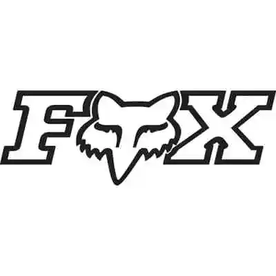 Fox Head Decal 7   Corporate Tdc Sticker Decal  MX BMX Dirt Bike FOX Racing • $8.79