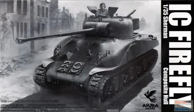 ASU35044 1:35 Asuka Sherman IC Firefly Composite Hull • $53.44