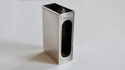 1938  - Solid Silver - Padgett & Braham - Vesta/matchbox Holder - 14.2 Grams • £20
