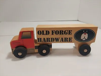 The Montgomery Schoolhouse Vermont Wooden Old Forge Truck Montessori Vintage  • $11.21