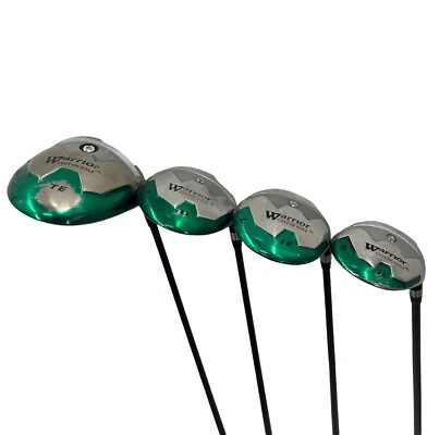 $59.95 • Buy Warrior TE Custom Golf Club 4 Pc Driver 10 Degree + 3 4 7 Wood RH Graphite Shaft