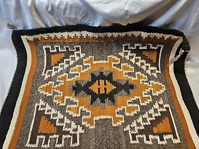 Vintage Navajo Rug/Blanket (L 29 ¾ )(W 24 ) • $385