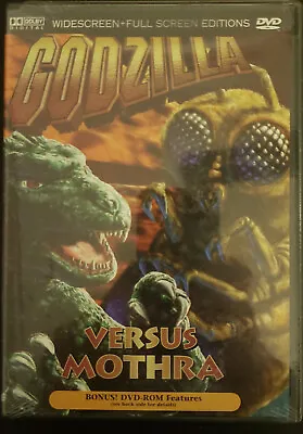 Godzilla Versus Mothra (DVD + DVD ROM 1964) New Factory Sealed • $19.99