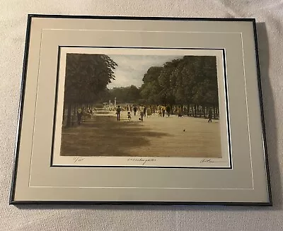 $600 • Buy HAROLD ALTMAN Lot, 2 Lithos:  Luxembourg I  &  Luxembourg III  Signed, Numbered