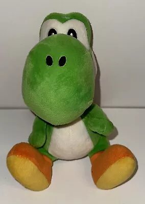 2010 Nintendo Super Mario Yoshi Green 8  Bean Beanie Plush Stuffed Little Buddy • $10.18