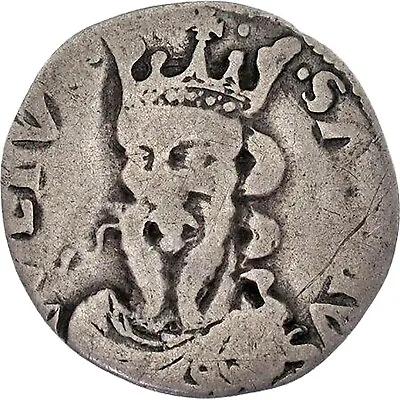 1519-1556 Grosso Da 3 Bolognini Lucca Republic Coin Silver Charles V (MO3356-) • $102