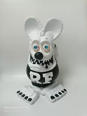 13 White  Black   RAT FINK Action Figure Big  Daddy  Ed Roth  Model Toy New • $28.99