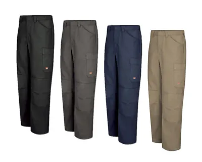 Red Kap Durable Pants Performance Shop Heavy Duty Men's Industrial Uniform • $30.98