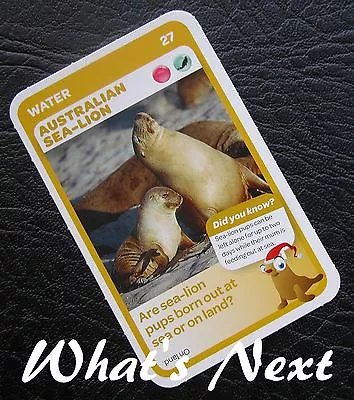 Woolworths<AUSSIE ANIMALS><Series 2 Baby Wildlife>CARD 27/36 Australian Sea-Lion • $2.47