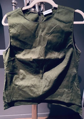 $25 • Buy Scanlan Theodore Olive Cotton Top