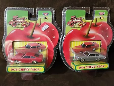 1976 Chevy Vega Motor Max Die Cast 1 Silver Car & 1 Red Car. New In Package • $16.99