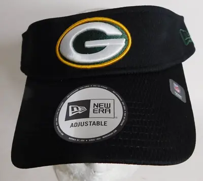Packers Green Bay Visor Style Cap NFL Adjustable Adult New Era Hat • $19.95