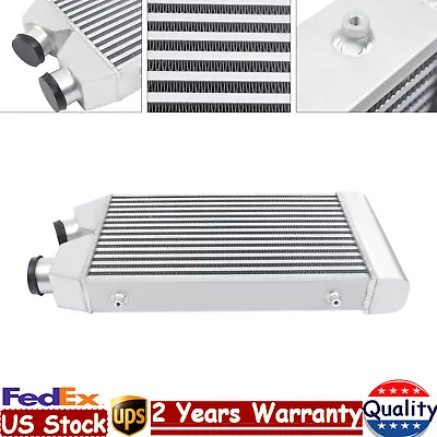 Universal Alu Intercooler 25x11x3 Front Mount 2.5  Inlet&Outlet Same One Side  • $150