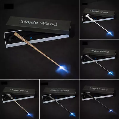 Harry Potter LED Light Witch Magic Wands Illuminating Kids Wizard Cosplay Gifts • $19.99