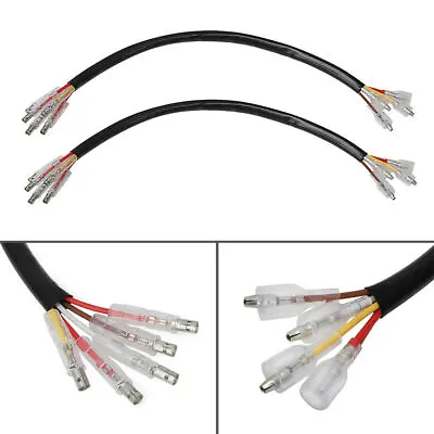 Euro Headlights Wire Cable Adapter Set 5 To US 4 Pin For MB W123 W124 W126 W201 • $17.90