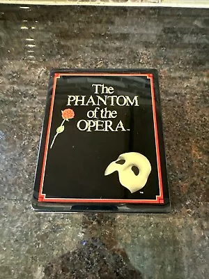 Phantom Of The Opera Music Box Trinket  Jewelry Enesco “Music Of The Night” 1990 • $33.86