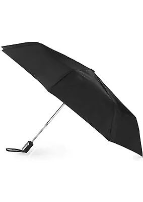 NEW Totes Auto Open/Close Umbrella Black One Size • $18