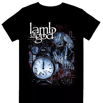 Lamb Of God - Circuitry Skull Recolour Official Licensed T-Shirt • £16.99